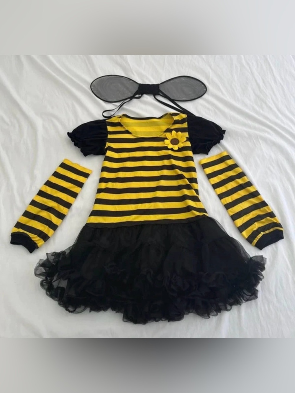 Leg Avenue Youth Daisy Bee Bumblebee Halloween Costume Size Medium